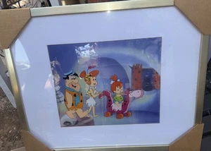 Passeggiata Flintstones con ciottoli Viva Rock Vegas incorniciata Sericel Hanna Barbera - Foto 1 di 4