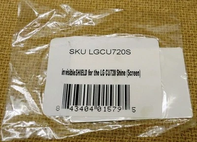 Zagg Invisible Shield CU720 LG Shine Screen Protector - Image 1 of 2