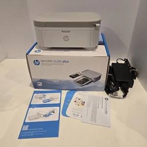 HP Sprocket Studio Plus Portable Photo Printer Instant 4x6 Photos - Picture 1 of 16