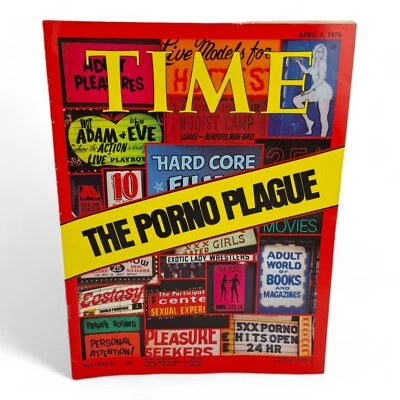 1976 April 5 Time Magazine The Adult Industry Becoming Popular In U.S - Image 1 of 4