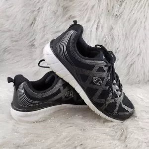 Champion Damen-Sportschuhe schwarz-silber Größe 9,5 - Bild 1 von 6