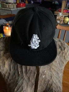 Cappello Nero 7 1/8 Collezione Cooperstown Nuova Era - Foto 1 di 9