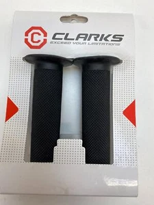 new Clarks BMX bicycle Grips Black - Picture 1 of 6