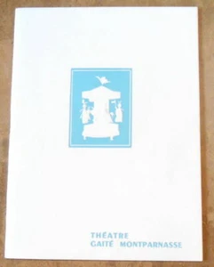 Programme de la création de la pièce de Boris Vian « Le Gouter des - Picture 1 of 1