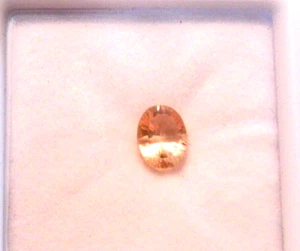Morganite Triplet Quartz Gemstone 8x6x4mm Oval 1.27CT VVS - Picture 1 of 1