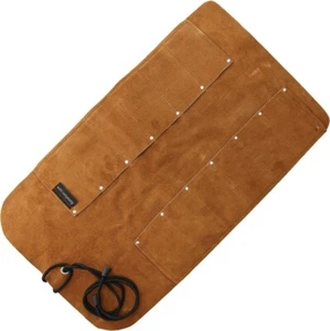 UJ Ramelson 12 Pockets Tool Roll Pouch Leather Construction With Nylon Cord - Picture 1 of 1
