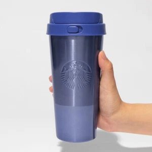 Starbucks Japón🌸Holiday 2024 Acero Inoxidable TOGO Botella Azul 473ml - Imagen 1 de 2