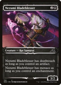 Magic the Gathering (mtg): NEO: Nezumi Bladeblesser (Showcase) - Lámina - Imagen 1 de 1