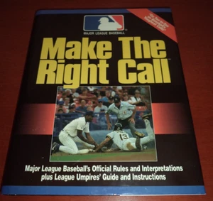 Major League Baseball: Make The Right Call: A Users Guide 1994 - Imagen 1 de 2