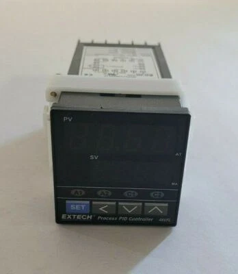 EXTECH 48VFL Process PID Controller 90- 240 VAC Relay Output 48VFL11/48VFL13 - Image 1 of 4