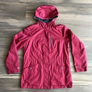 Free Country Women’s Reversible Red Rain Coat Grey Fleece Jacket Small - Picture 1 of 14