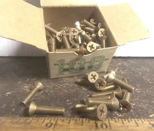 Box of 100 - Reed & Prince Machine Screws - P/N: MS35191-256 (NOS) - Picture 1 of 6