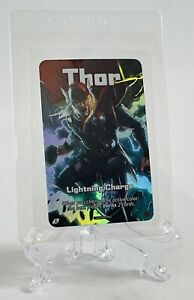 UNO Ultimate Card Game Marvel 2022 THOR Chase FOIL Card SUPER RARE NM