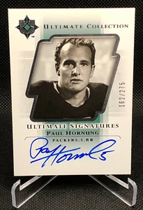 2004 Ultimate Collection Signatures #US-PH Paul Hornung Auto 162/275 Packers HOF - Bild 1 von 2