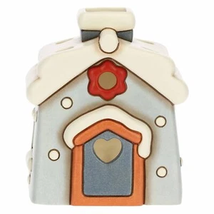 THUN Winter gifts 'Teelichthaus Regali d'inverno, blau' 2022 - Bild 1 von 3