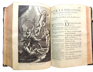 L'Office de la Semaine Saincte. Fr Daniel de Cigongne 4 gravures 1654 - Foto 1 di 15