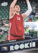 2014-15 Upper Deck Lettermen Basketball Silver 69 Jusuf Nurkic /99