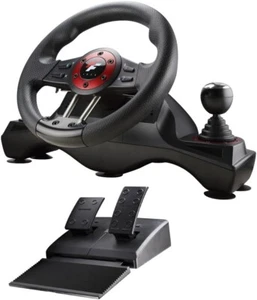 Flashfire WH-2304V 4-In-1 Force Racing Wheel Shifter Pedals PC PS3 PS4 Xbox One - Picture 1 of 5