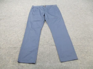 Michael Kors Pants Mens 34 Blue Chino Straight Leg Flat Front Adult Casual 34x32 - Picture 1 of 9
