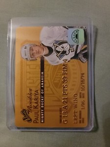 1995 Donruss Paul Kariya Studio Rookies