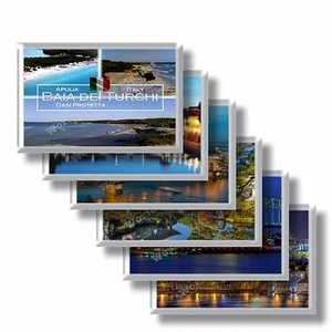 Italia Puglia frigo calamite frigorifero magneti fridge magnet Kühlschrankmagnet - Imagen 1 de 40