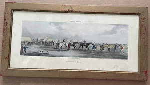 Vintage ASCOT HEATH Preparing to Start Print Henry Thomas Alken HORSE RACE #1 - Picture 1 of 16