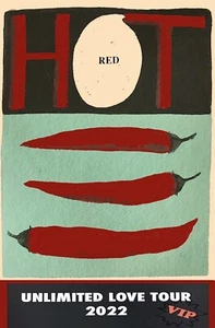 Red Hot Chili Peppers Concert Unlimited Love Poster Giclée New UV Print Rare - Picture 1 of 3