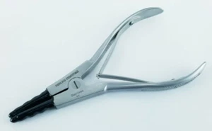 Ring Opening Pliers 7.25" Body Piercing Jewelry Bead Capture Tool Rubber Tips - Picture 1 of 1
