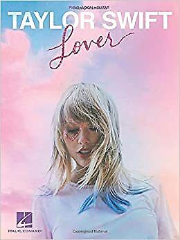 Premium Taylor Swift Lover Piano Vocal Guitar Artist Songbook Match High Qualit