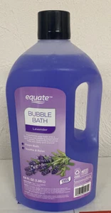 NEW Equate Bubble Bath Lavender Scent Lavender Bubble Bath 64 floz Bottle - Picture 1 of 9