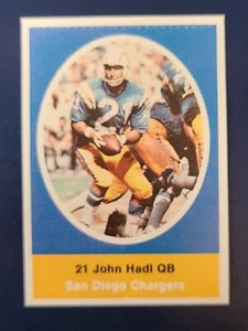 1972 Sunoco Fußball Briefmarken komplett Ihr Set Ihre Wahl wählen San Diego Chargers - Bild 1 von 28