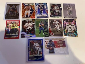 Russell Wilson Football Karten, 12 Stück, Denver Broncos, Seattle Seahawks - Bild 1 von 6