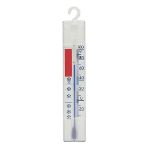 Refrigerator - Freezer Thermometer 6 inch tall with Hanging Hook - Picture 1 of 1
