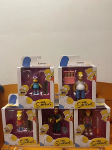 Jakks Pacific The Simpsons 5" Figure 2024 5-pack BRAND NEW FREE SHIPPING - Picture 1 of 4