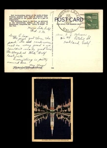 Mayfairstamps US 1939 Mono Lake to Oakland Tower Sun Postcard aat_89283 - Picture 1 of 2