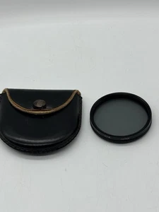 HOYA 52mm Lens Leather Case Japan - Picture 1 of 8