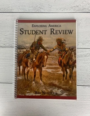 Notgrass Exploring America Student Review Book 2014 Spiral Bound With No Writing - Image 1 of 4
