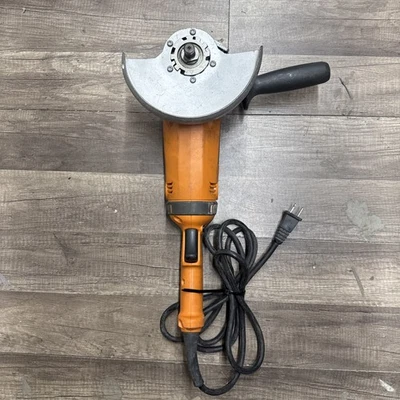 RIDGID 15 amperios con cable 7 pulgadas Amoladora angular con mango giratorio SIN CUCHILLA Foto 1 de 4