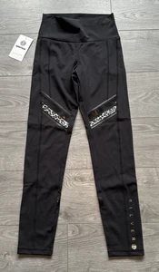 Sportalm Leggings Tights - Black - UK 10/D 36/US 6 - BNWT - Picture 1 of 9