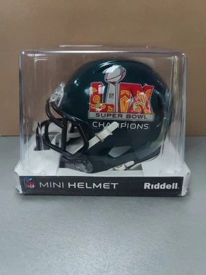 Philadelphia Eagles Super Bowl 59 LIX Championship Mini Helmet Brand New - Image 1 of 4