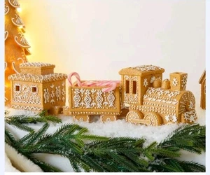 Gingerbread Train Decoration Christmas πβοΈπ - Picture 1 of 1