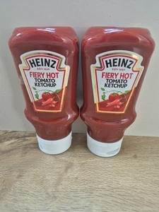 2x Bottles Of Heinz Fiery Hot Tomato Ketchup 460g - Picture 1 of 2