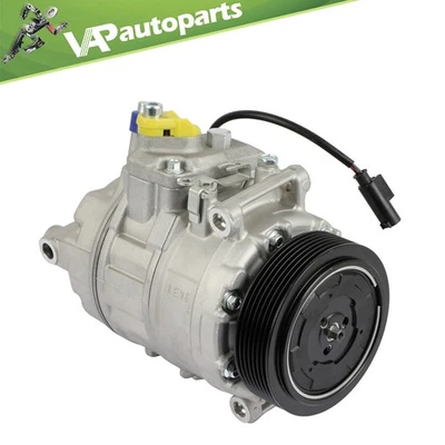 New AC A/C Compressor w/ Clutch For BMW E60 F10 535i 535i xDrive 535xi L6 3.0L - Image 1 of 4