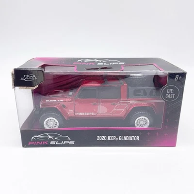 Jada 1:32 Pink Slips 2020 Jeep Gladiator Red Diecast Model Car New In Box - Image 1 of 3
