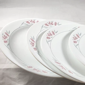 Set 4 piatti da portata Corelle fiori di seta 10 1/4" floreale CorningWare - Foto 1 di 5