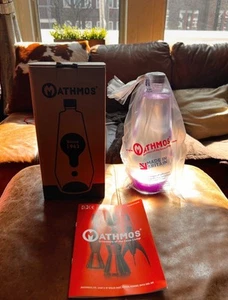 New - Mathmos Astro Bottle clear Liquid & pink Lava (Bottle Only) Can Ship. - Picture 1 of 1