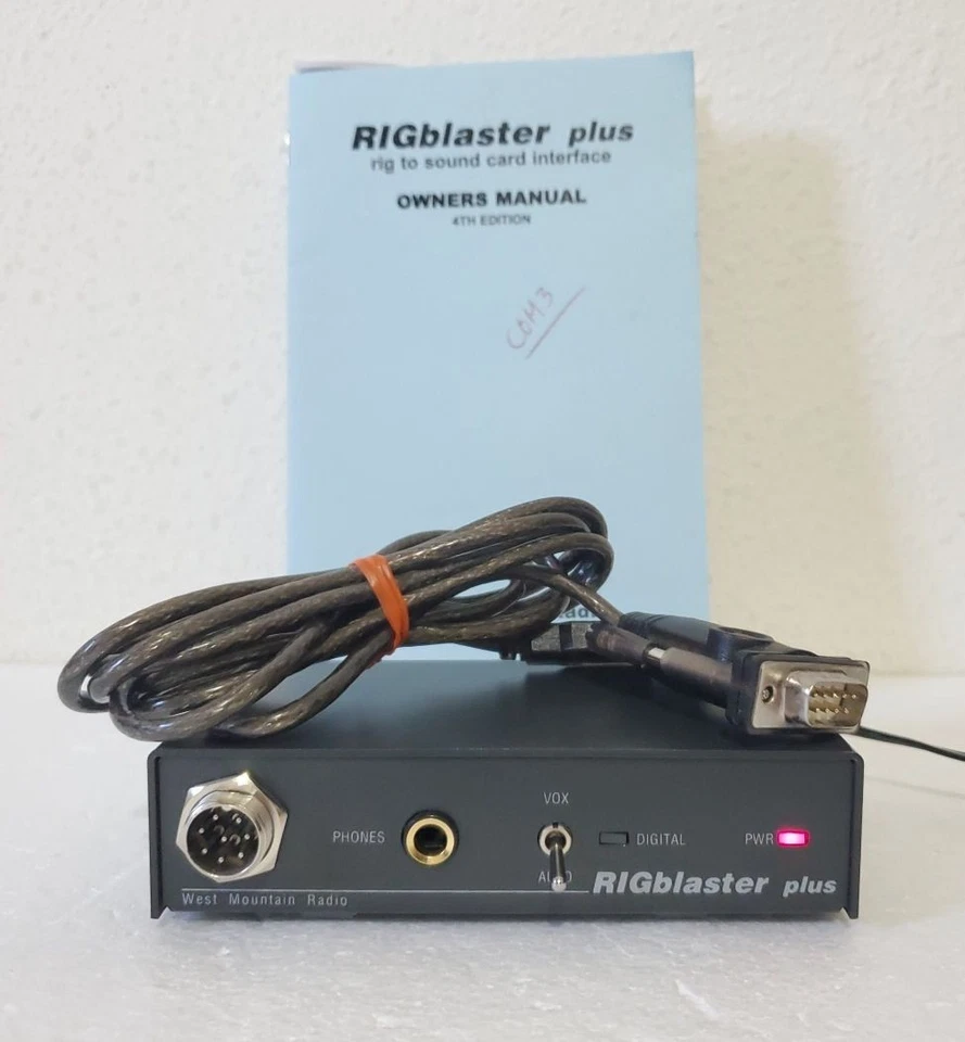 West Mountain Radio RIGblaster Plus Computer Sound Card Interface w/ USB Cable - Image 1 of 4