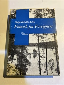 Finnish for Foreigners, Maijo Hellikki Aaltio, 1968 Hardcover - Picture 1 of 4