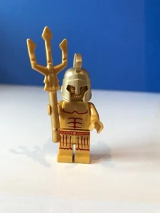 LEGO Statua Tempio di Atlantide (atl020) Poseidone Il Re d'Oro (7985) - Foto 1 di 5