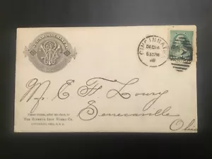 ICOLLECTZONE US Ohio 1898 Copertina pubblicitaria Iron Works (E800) - Foto 1 di 2